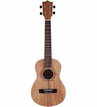 Mogzank Ukelele de 26 Pulgadas Okoume Madera 18 Trastes Ukelele Tenor Guitarra AcúStica de Caoba Principiante Uke Hawaii Guitarra de 4 Cuerdas