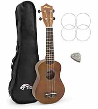 Tiger UKE12-NT - Ukelele Soprano para Principiante s con Estuche_small